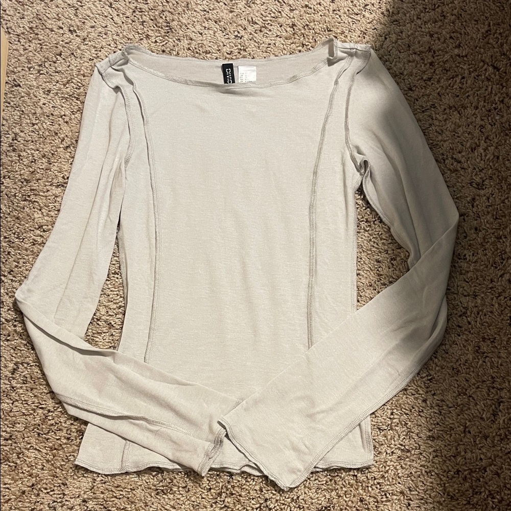 Light Gray Long Sleeve